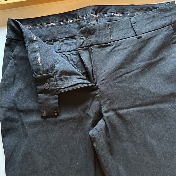 Express Correspondent Black Wide Leg Pant - Picture 4 of 10